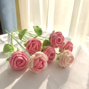 crochet roses